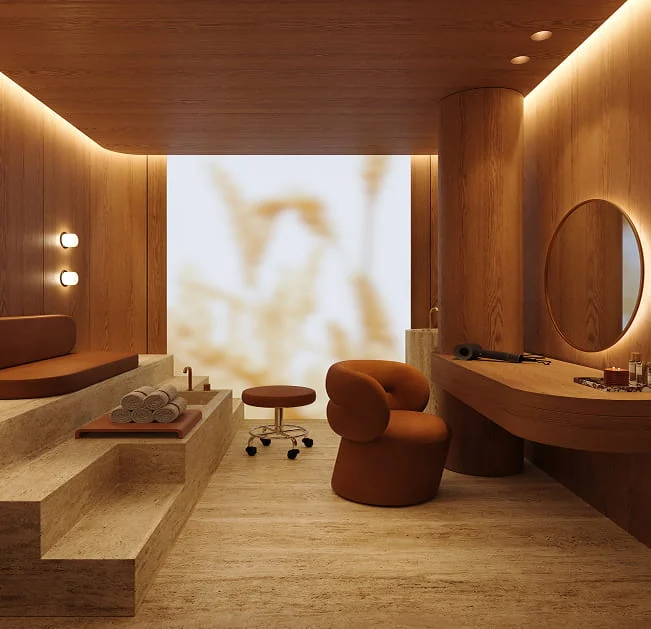 Casa Lamar wellness treatment room