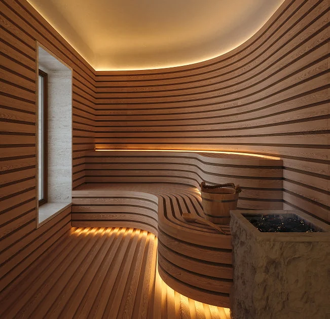 Casa Lamar private sauna